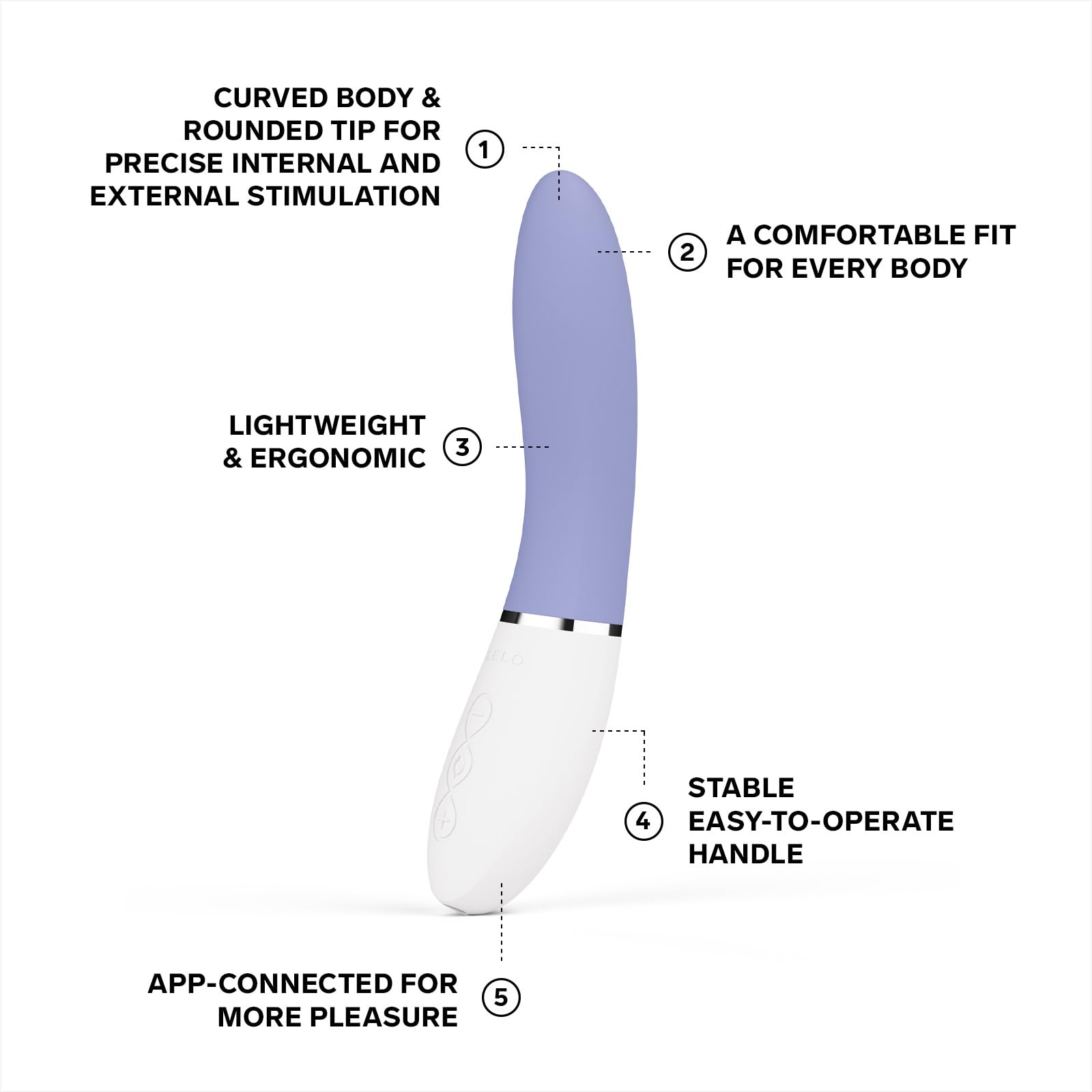 Lelo Liv 3 App G-Spot Vibrat Powder Blue