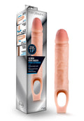 Blush Novelties, Performance - Ultra Soft X5 Plus Penis Sheath Extender - Extend Your Penis 1.5'' - Thicken Up To 2''- Ribbed Co