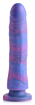 STRAP U Magic Stick Glitter Silicone Dildo - 9.5 Inch Waterproof Dildo with Suction Cup Base - Strap-On & Fucking Machine Compat