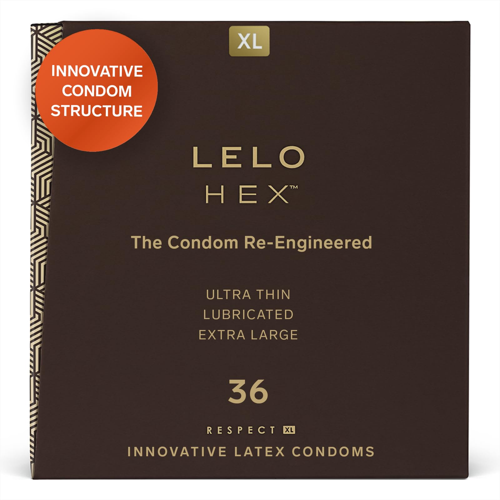 Lelo Hex Respect XL Condom 36pk