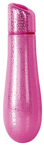 Bms Rain Textured 7 Function Bullet, 3 Inch Pink