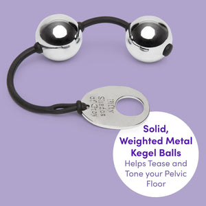 Fifty Shades Of Grey Inner Goddess Silver Pleasure Balls