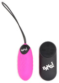 Bang! 28X Swirl Silicone Egg - Pink