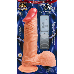 Nasstoys Lifelikes Vibrating Royal King Vibrator Flesh 9 Inch
