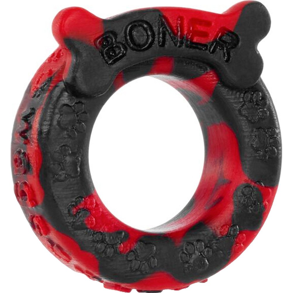 Boner cockring RED Swirl