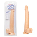 CalExotics Size Queen 12 Inch Dildo with 7 Inch Shaft Circumference and Sturdy Suction Cup - Ivory SE-0263-50-2