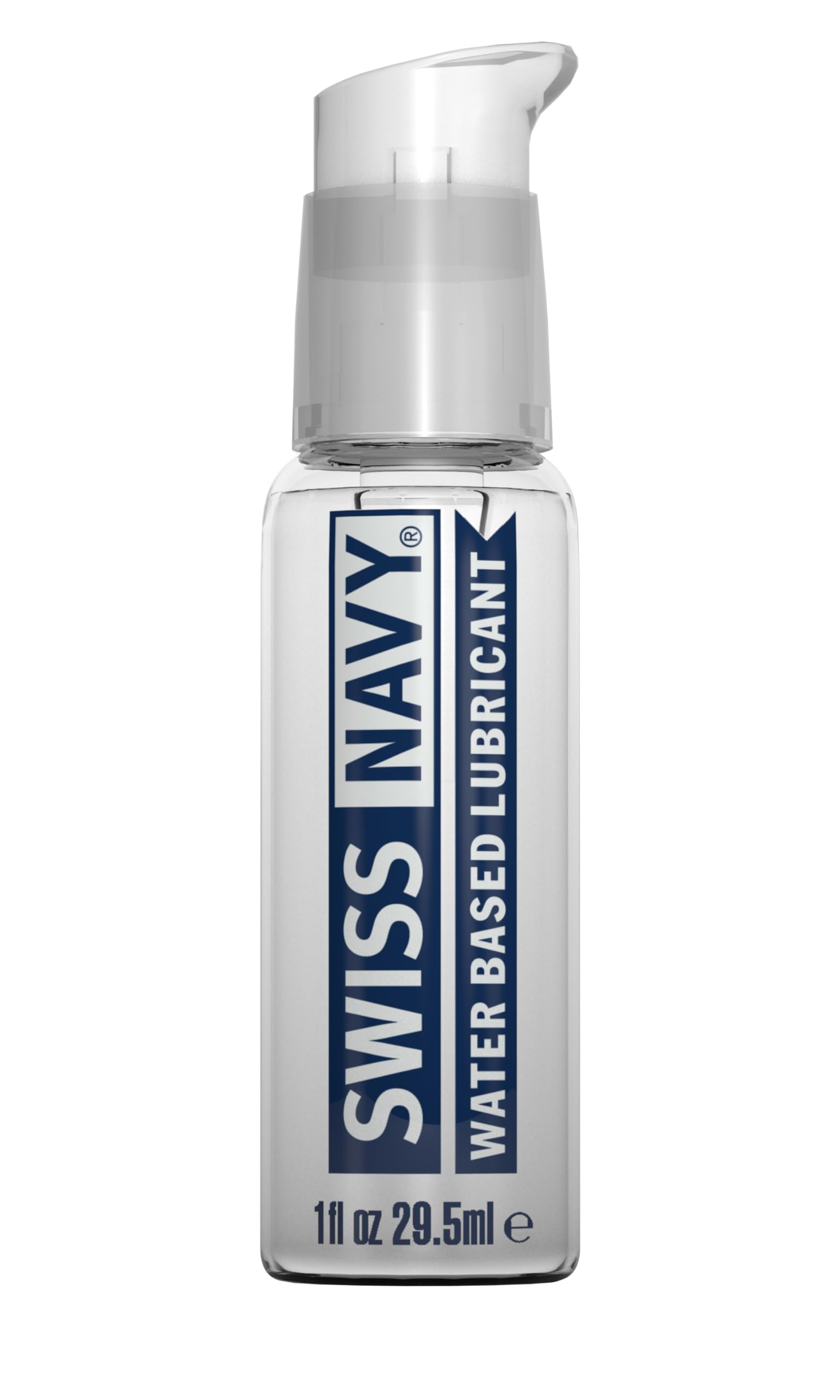 SWISS NAVY Premium Water Based Lubricant, 1 Ounce Personal Non Sticky Sex Lube for Men, Women & Couples Long Lasting Unscented P