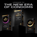 SKYN Supreme Feel Non-Latex Condoms, 30 Count, Ultra-Thin & Pre-Lubricated for a Natural, Smooth Fit