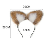 Anal Plug Butt Plug, 2Pcs/Set Sex Fox Tail Anales Plug Toys Butt Plugs with Cat Ears Headband Anal Sex Toys for Women Man Beginn