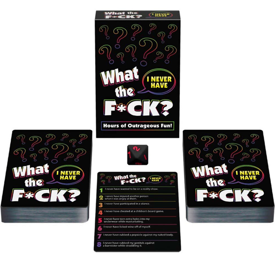 Kheper Games What The F*ck? Totally F*cked Up Version | The Ridiculous Question Party Game What The F*ck?! - I Never Have Editio
