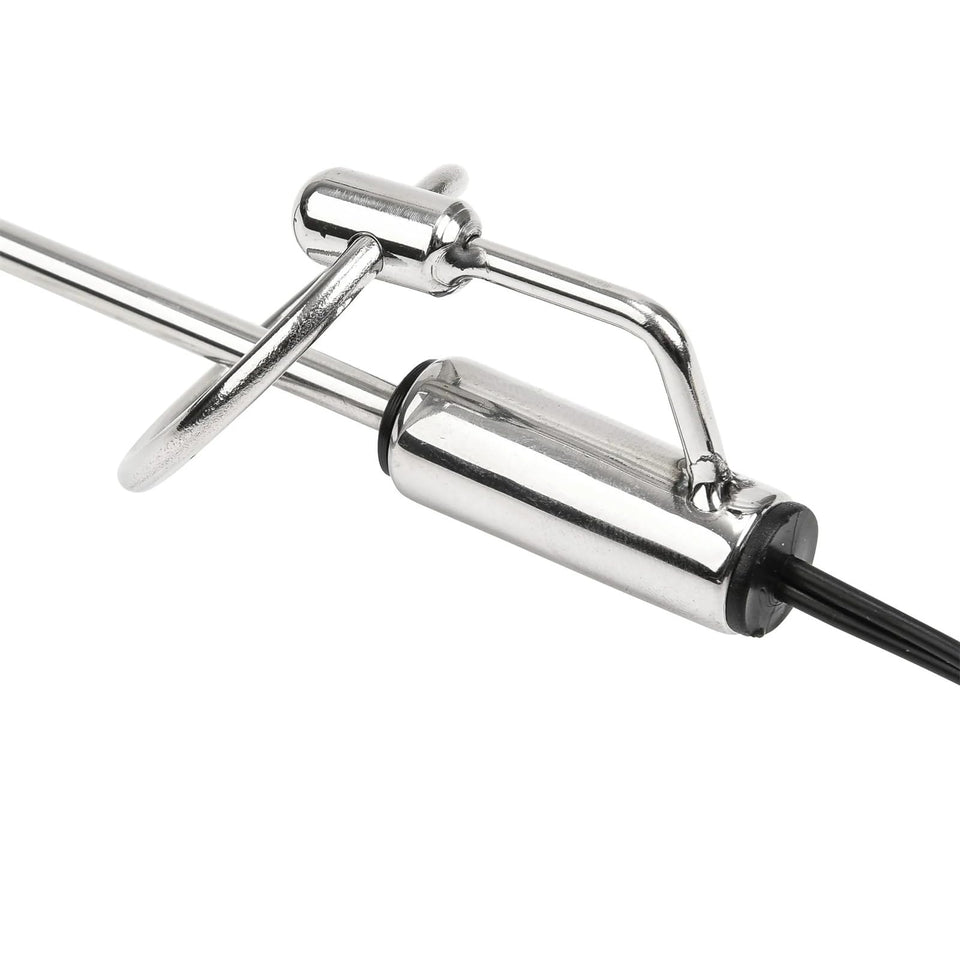 Stainless Steel Metal Urethral Plug with Penis Ring Male Exercise Masturbation Catheter Urethral Sound Sex Toy