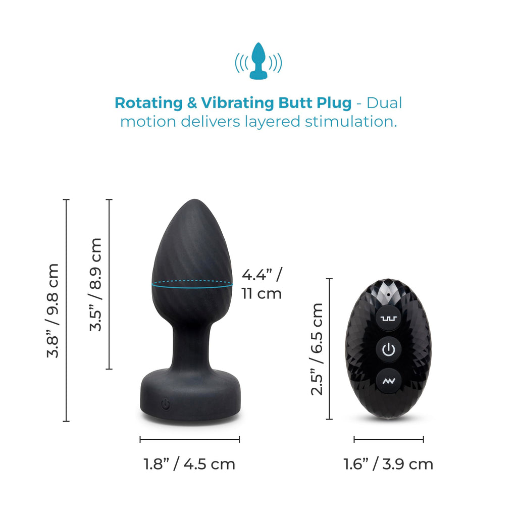b-Vibe 3.5 in. Light-Up Butt Plug