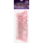 Sassigirl Night to Remember Garter, White/Pink