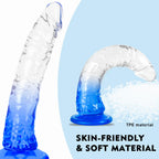12.6 ' ' Huge Monster Dildo Soft Realistic Dildos Sex Toy with Suction Cup for Hands-Free Play,Thick Dildos Suitable for Women/M