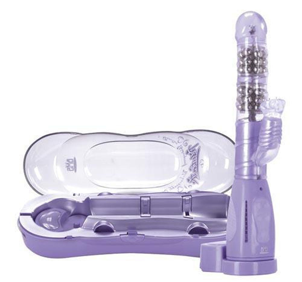 Perfection 7X Clit Tingler Vibe Rechargeable, Purple, 9.5 Inch