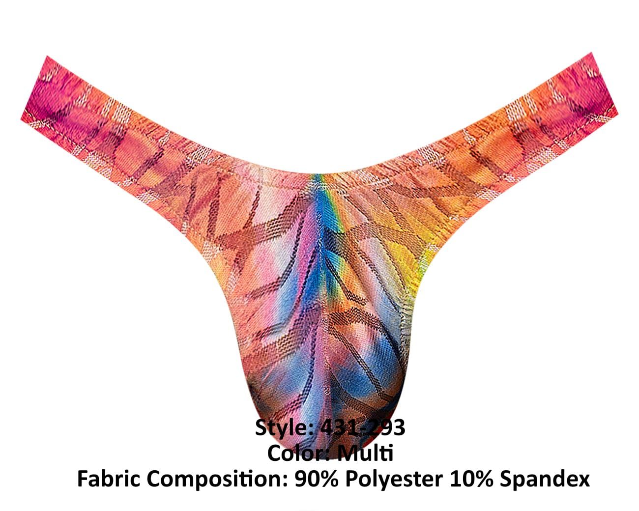 Your Lace Or Mine Thong Multi Color S/M