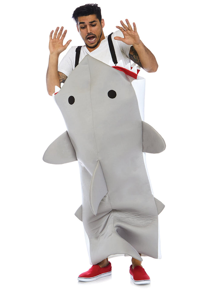 Leg Avenue Shark Attack, Features Easy St Grey Color