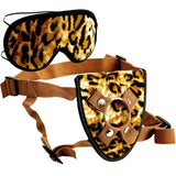 California Exotics Furplay Harness & Mask, Brown