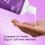 Sliquid Silk Intimate Lubricant - Silicone & Water-Based Lube Blend for Women/Men/Couples, Hypoallergenic Lube, Hybrid Silicone
