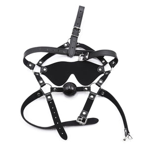 Sleep Mask with Hollow Ball:Blindfold Eye Mask Sleep Mask with Adjustable Strap for Fun(Black)