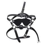 Sleep Mask with Hollow Ball:Blindfold Eye Mask Sleep Mask with Adjustable Strap for Fun(Black)