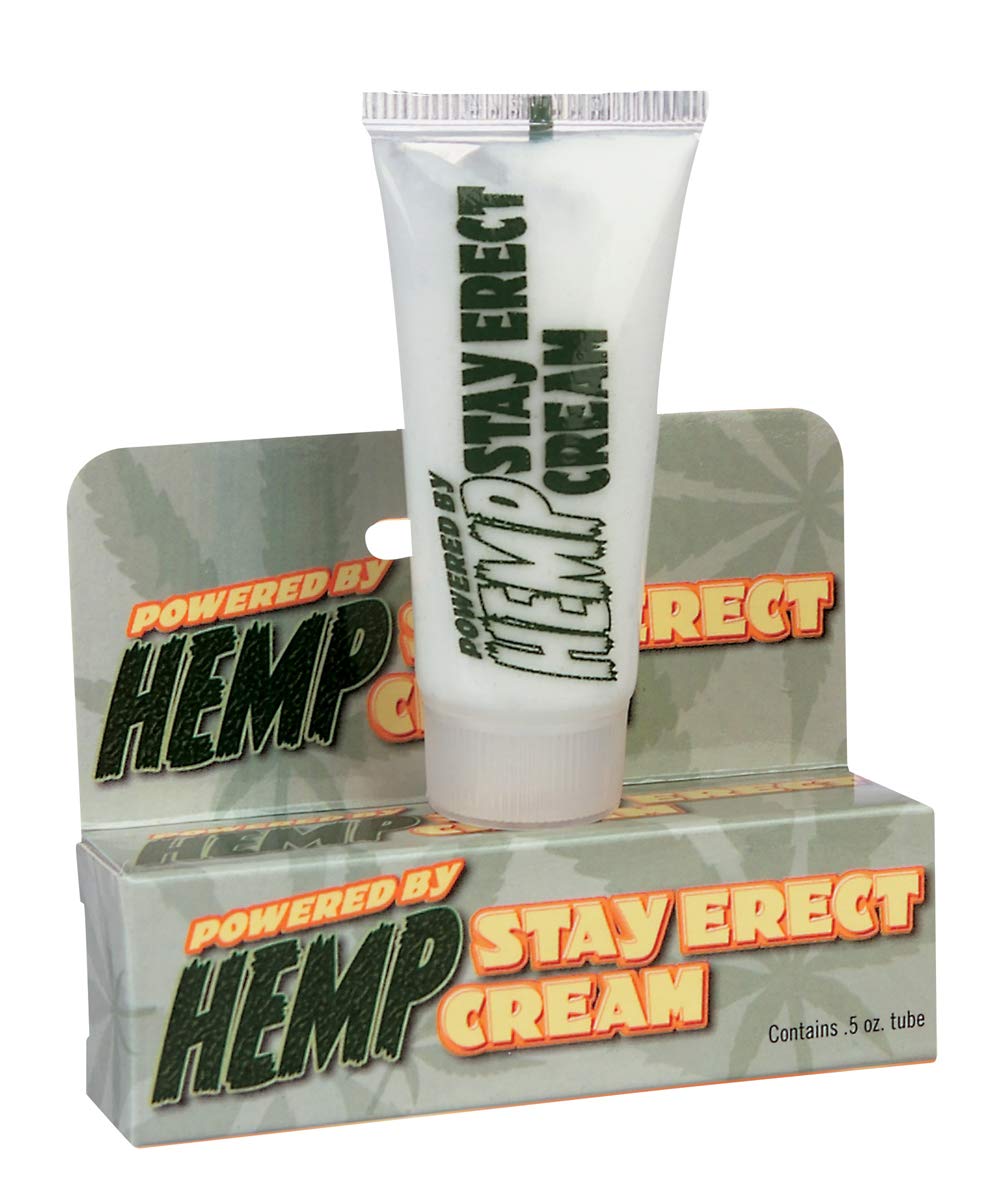Pipedream Hemp Stay Erect Cream, 0.5-Ounce