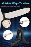 Canrok Silicone Cock/Penis Rings Set with 7 Different Sizes for Erection Enhancing, Long Lasting Stronger Strechy Adult Sex Toys