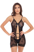 After Party Bodysuit Black O/S