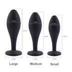 Anal Plug Adult Sex Toy,3pcs Jeweled Anal Toys Anal Training Kit Adult Sex Toys Games Butt Plug,Personal Anal Plug Sex Toy for A