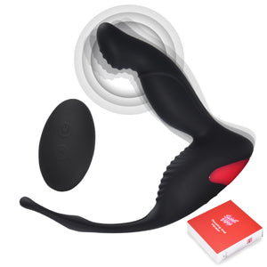 Sweet Vibrations Remote Control Vibrator Prostate Thrusting Sex Toy for Women - Powerful Thrusting Motor - Realistic Waterproof