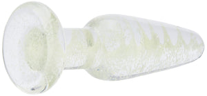 Firefly Glass - Tapered Plug - Medium - Clear