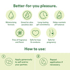 Good Clean Love Bionude Ultra Sensitive Personal Lubricant, Hypoallergenic Unscented & Unflavored Water-Based Lube, Safe For Adu