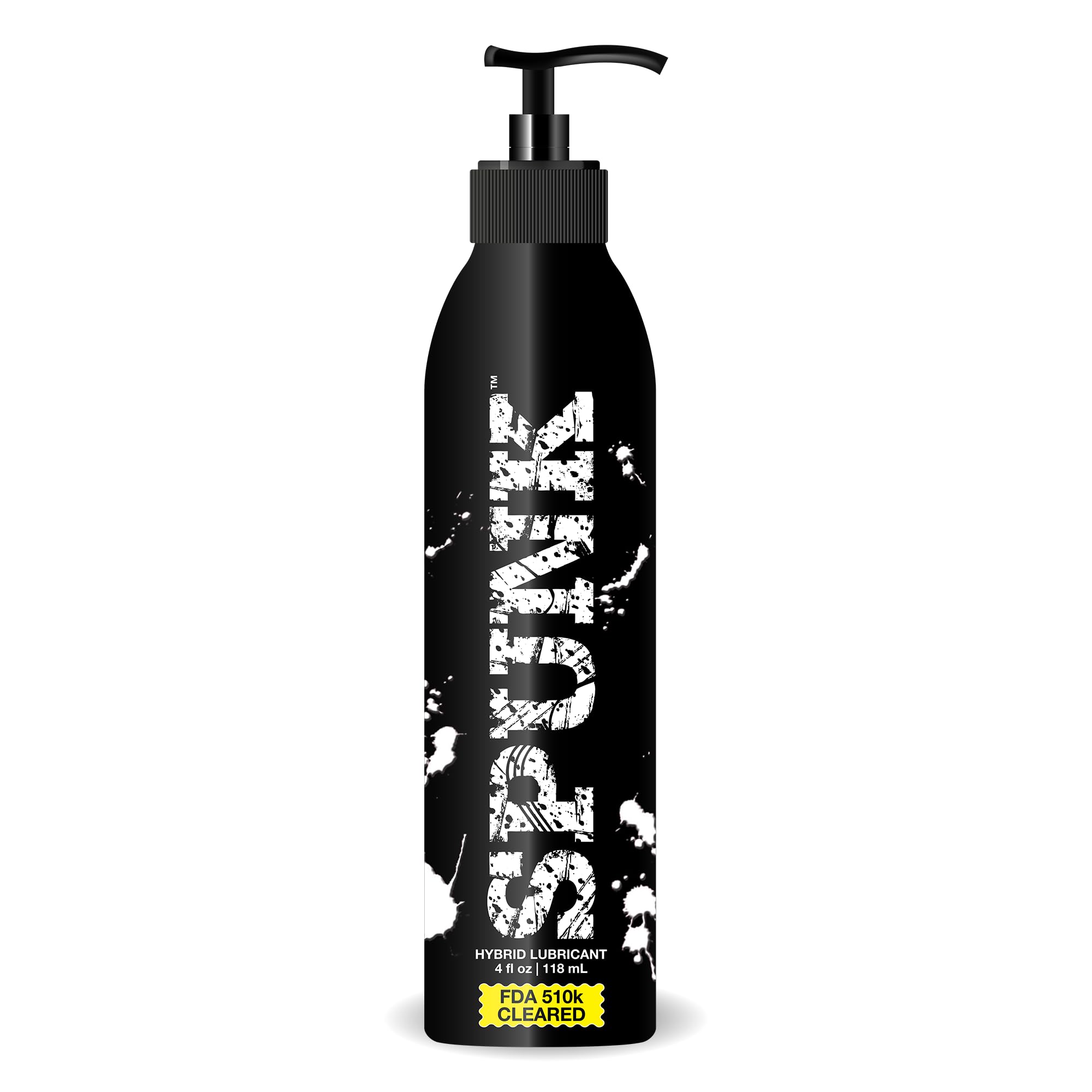 SPUNK Lube Hybrid Personal Lubricant - Water & Silicone Based, Safe for Toys & Condoms, 4 Fl Oz (118 mL)