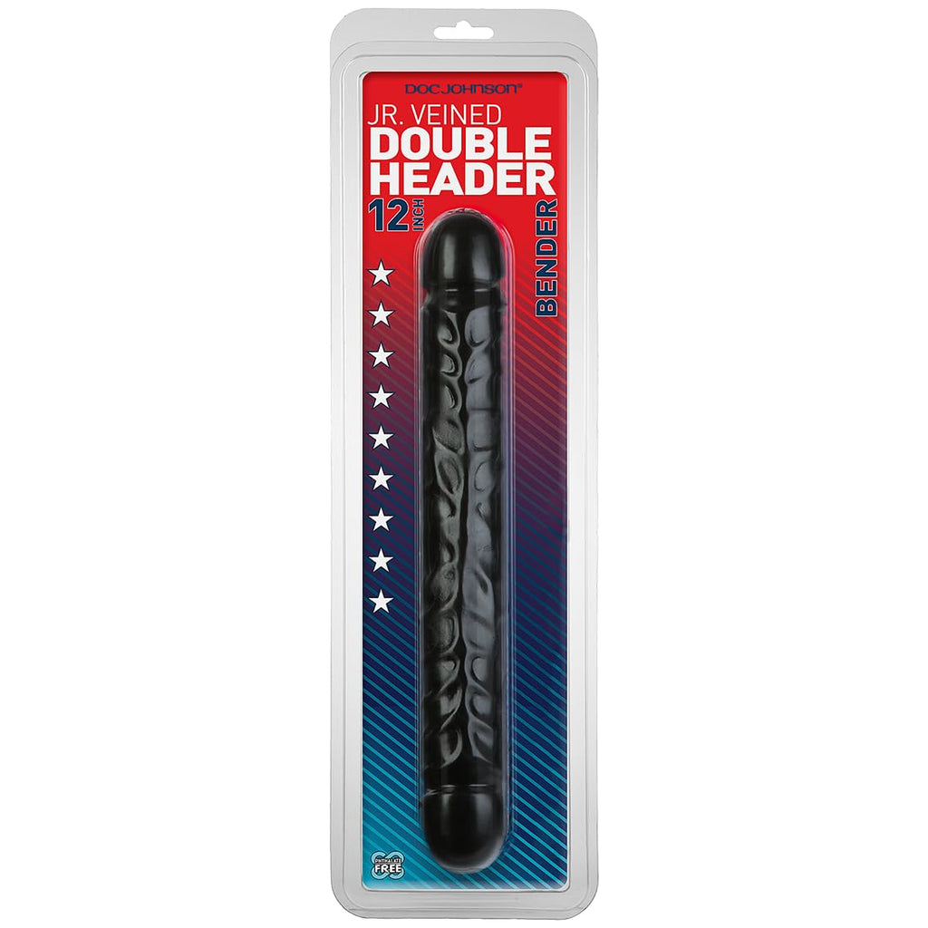 Jr. Veined Double Header 12In Bender Blk