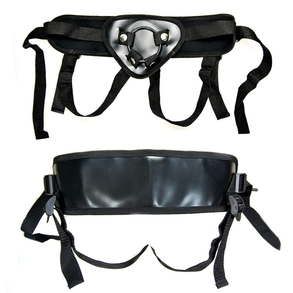 Adjustable Sex Strap On Harness for Women, Wide Bondage strapon with 4 Units Ring Strapless All Dildo Straps, Adult Sex Toy for