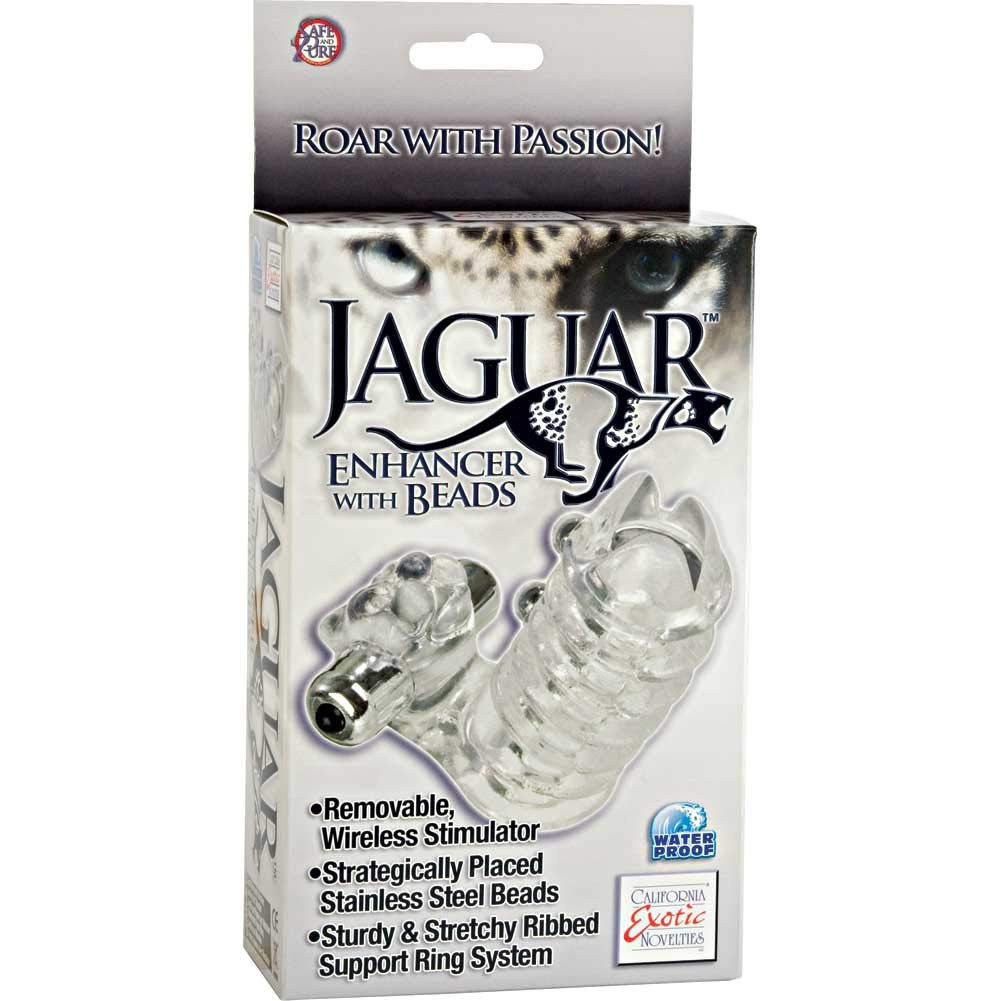 California Exotic Novelties Jaguar Enhancer with Beads