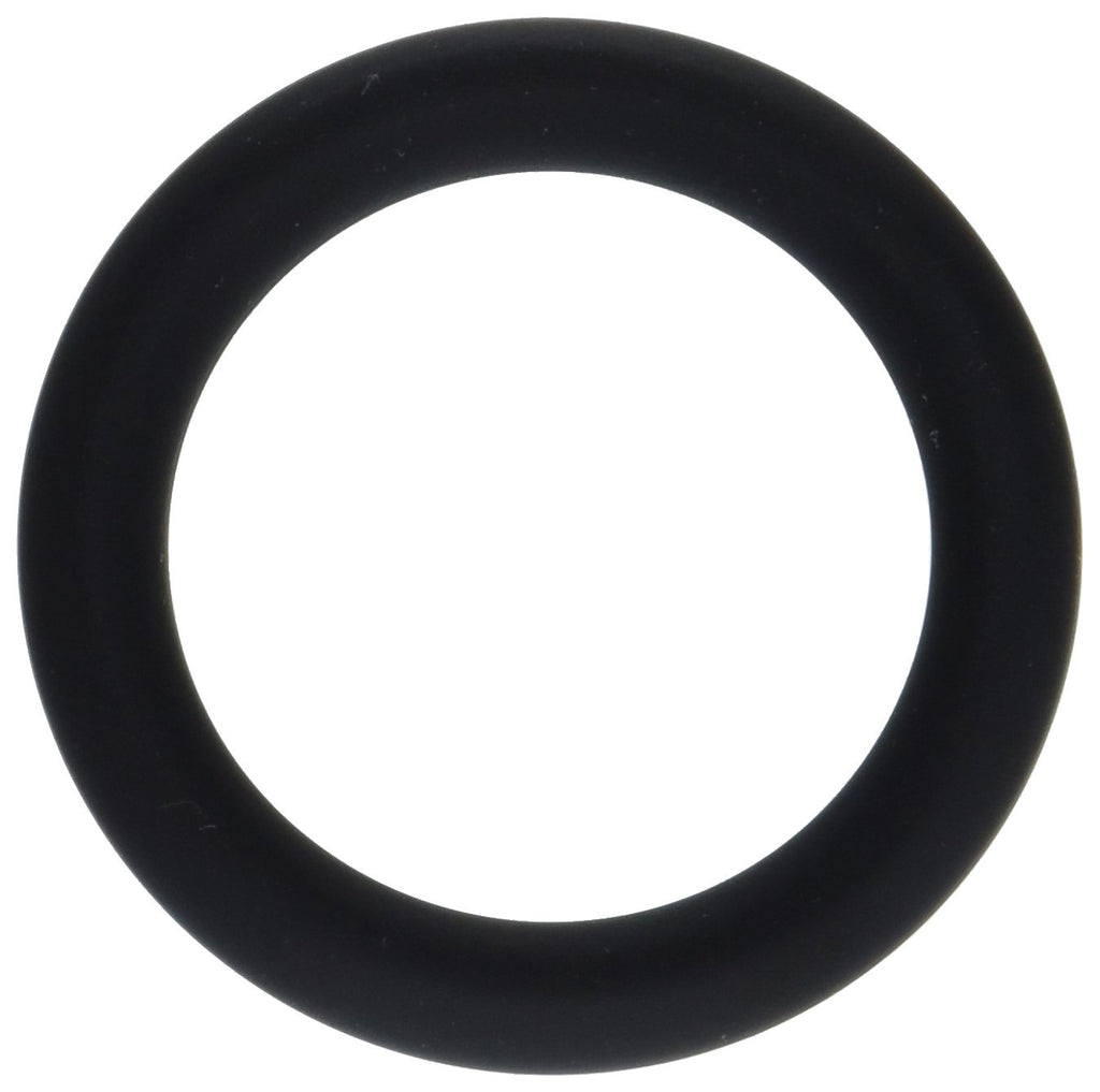 Ignite Wide Silicone Donut Ring, Black, 2 Inch