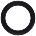 Ignite Wide Silicone Donut Ring, Black, 2 Inch