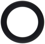 Ignite Wide Silicone Donut Ring, Black, 2 Inch