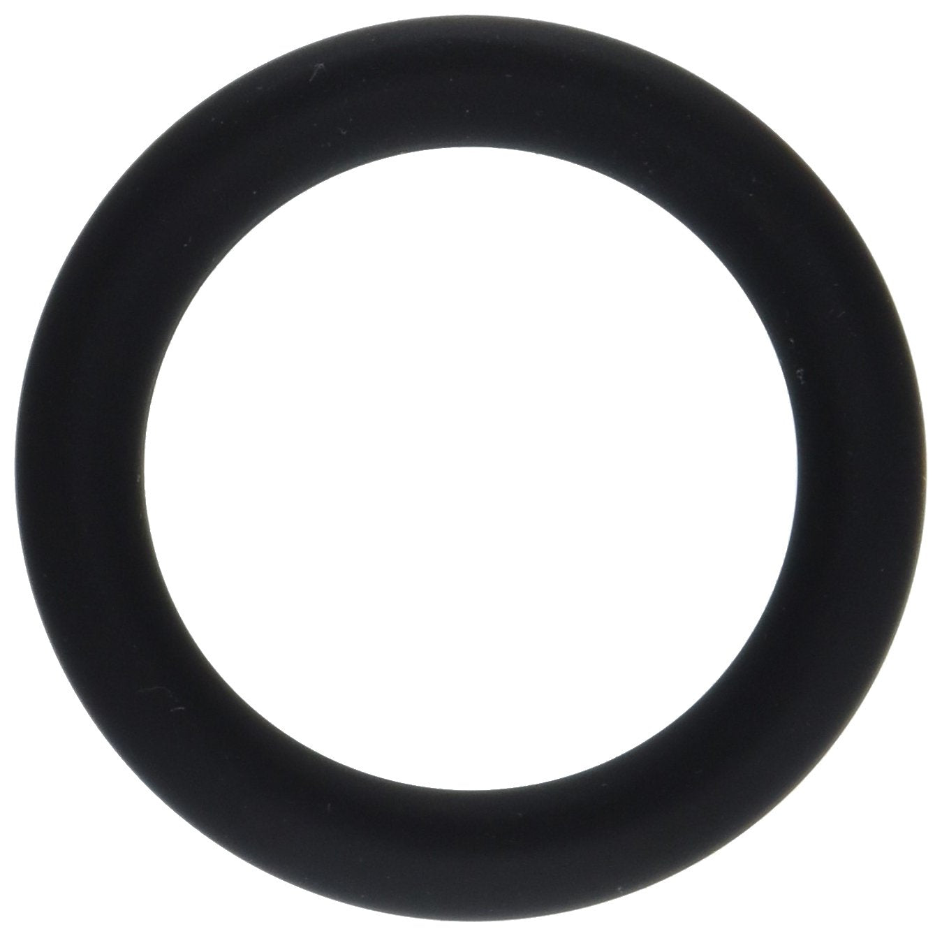 Ignite Wide Silicone Donut Ring, Black, 2 Inch