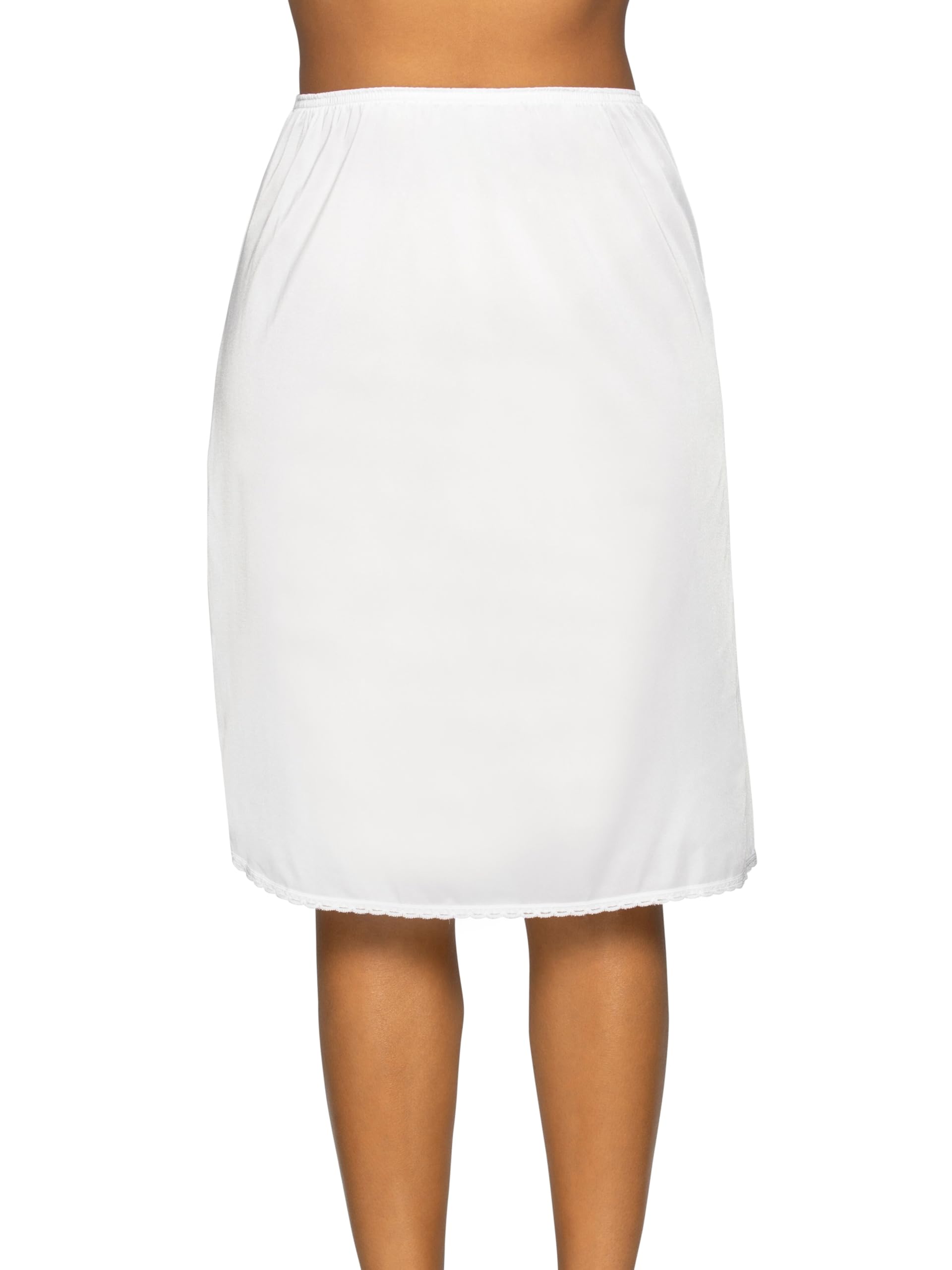Vanity Fair womens Everyday Layers Single Slit Half Slip, Star White, 3X-Large (26 Length)