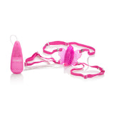 Calexotics Original Venus Butterfly Vibrator -Hands Free Strap On Personal Massager - Adult Fun Sex Toys For Couples - Pink