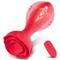 Anal Plug Vibrating Butt Plug - Inflatable Anal Plug Sex Toys for Adults Anal Vibrator with Automatic Inflation and 10 Vibrating