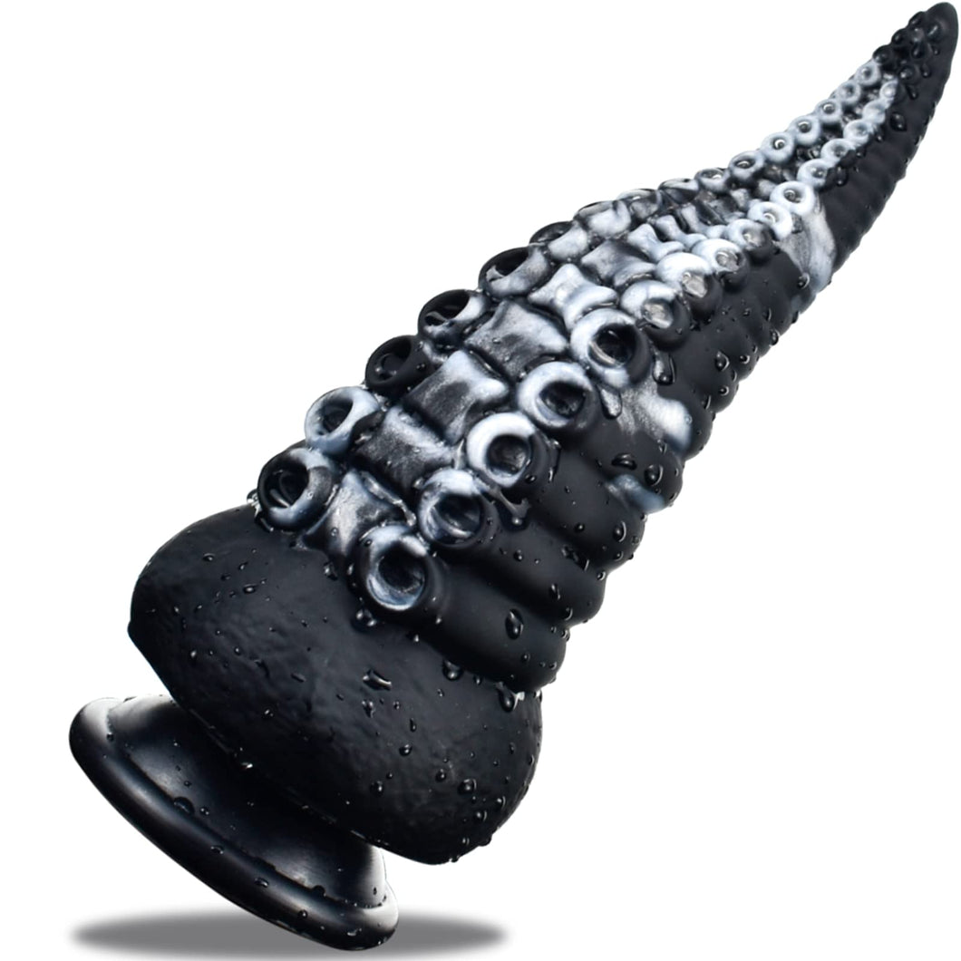 Thick Tentacle Dildo Giant Alien Dildo, Large Dildos Monster Dildo, Big Black Dildo Strong Suction Cup Dildo for Riding, Tapered