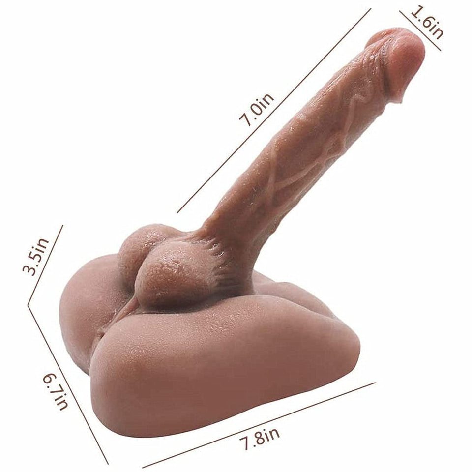 LUYOUKISS Realistic Dildos Male Torso Sex Doll for Women with Realistic Flexible Dildo Men Dildo Love Doll with Tight Anal Hole