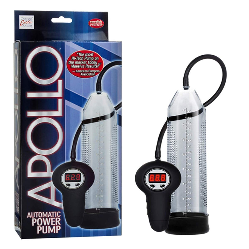 California Exotic Novelties Apollo Automatic Power Pumps, Clear