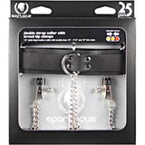 Collar W/ Attached Nipple Clamps