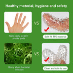 2PC Finger Sleeves Vibrator Accessories, Masturbation Sleeve G-Spot Clitoral Stimulator Finger Sleeves, Soft Silicone Vagina Mas