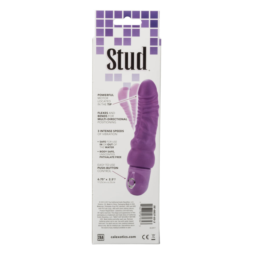 California Exotics Bendie Power Stud Curvy, Purple