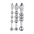 MEYILA Urethral Sound, 3 PCS Stainless Steel Urethral Dilators with Multi Beads Penis Plug Catheter Sounds Sex Toy Masturbation